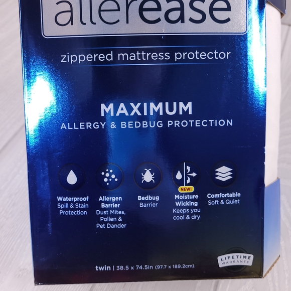 Allerease Maximum Mattress Protector White - Picture 6 of 8